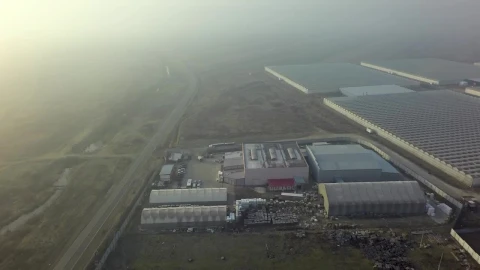 Stock Video Industrial Warehouse Facility Animated Wallpaper - Free Live Wallpaper