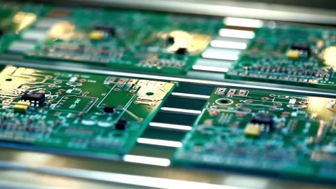 Stock Video Industrial Production Of Electronic Cards Animated Wallpaper - Free Live Wallpaper