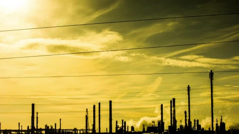 Stock Video Industrial Plant Working Animated Wallpaper - Free Live Wallpaper