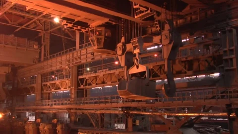 Stock Video Industrial Machinery At Work And Furnace Animated Wallpaper - Free Live Wallpaper