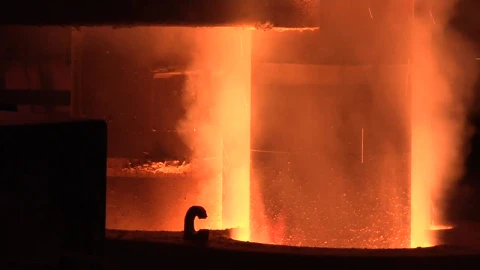 Stock Video Industrial Furnace And Steam Animated Wallpaper - Free Live Wallpaper