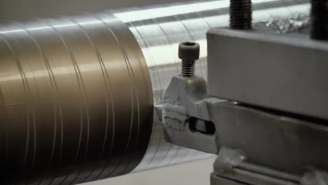 Stock Video Industrial Cutter Scraping Iron Animated Wallpaper - Free Live Wallpaper