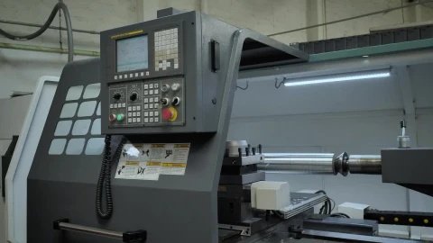 Stock Video Industrial Cutter And Its Control Panel Animated Wallpaper - Free Live Wallpaper