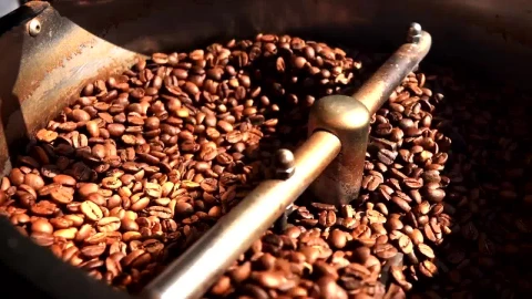 Stock Video Industrial Coffee Roaster Animated Wallpaper - Free Live Wallpaper