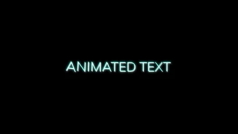 Stock Video In And Out Neon Text Animated Wallpaper - Free Live Wallpaper