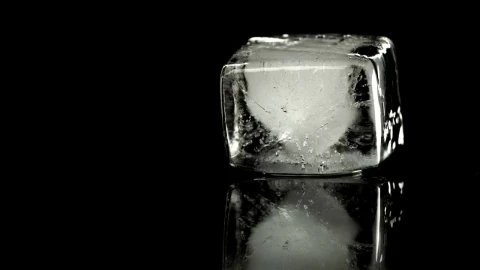 Stock Video Ice Cube Melting Animated Wallpaper - Free Live Wallpaper