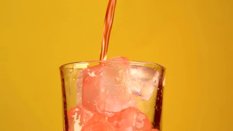 Stock Video Ice Cream Glass Of Red Soda Animated Wallpaper - Free Live Wallpaper