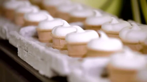 Stock Video Ice Cream Factory Animated Wallpaper - Free Live Wallpaper