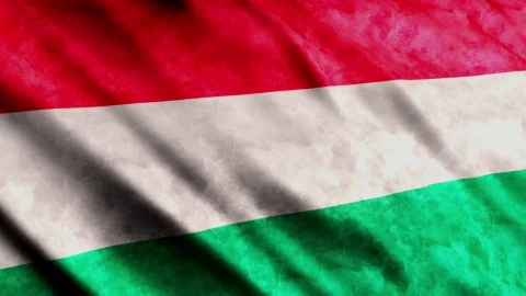 Stock Video Hungary Flag Render Animated Wallpaper - Free Live Wallpaper