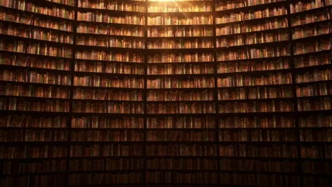 Stock Video Huge Bookcases D Spinning Shot Animated Wallpaper - Free Live Wallpaper