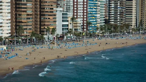 Stock Video Hotel Zone Near The Seashore Animated Wallpaper - Free Live Wallpaper
