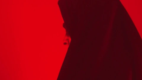 Stock Video Horrifying Face Of A Ghost Nun Animated Wallpaper - Free Live Wallpaper