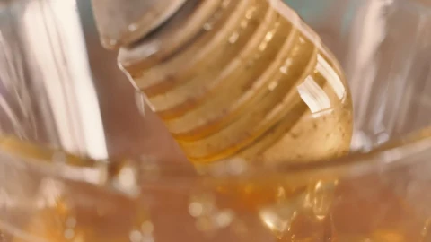 Stock Video Honey Dipper With Honey Animated Wallpaper - Free Live Wallpaper