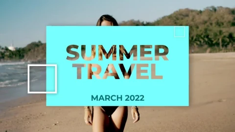 Stock Video Holiday Travel Opener Animated Wallpaper - Free Live Wallpaper