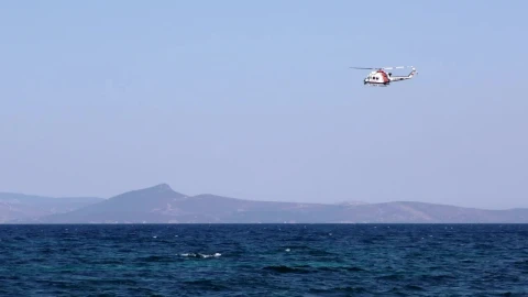 Stock Video Helicopter Of Salvation Searching The Sea Animated Wallpaper - Free Live Wallpaper