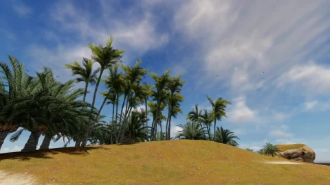 Stock Video Helicopter Flying Over A Beach Animated Wallpaper - Free Live Wallpaper