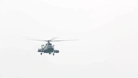Stock Video Helicopter Flying In The Sky Animated Wallpaper - Free Live Wallpaper