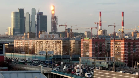 Stock Video Heavy Traffic In Both Directions Animated Wallpaper - Free Live Wallpaper