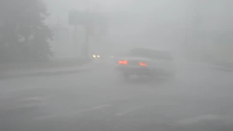 Stock Video Heavy Rain In Traffic Animated Wallpaper - Free Live Wallpaper