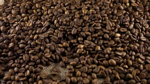 Stock Video Heart Shape Made From Coffee Beans Animated Wallpaper - Free Live Wallpaper