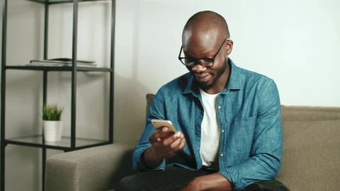 Stock Video Having Fun On Social Media In A Smartphone Animated Wallpaper - Free Live Wallpaper