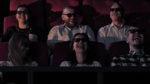 Stock Video Having Fun In A D Cinema Animated Wallpaper - Free Live Wallpaper