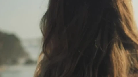 Stock Video Happy Woman Walking On The Beach Animated Wallpaper - Free Live Wallpaper