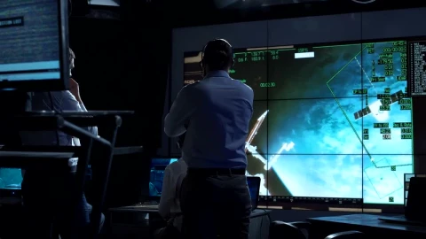 Stock Video Happy People In Space Mission Success Animated Wallpaper - Free Live Wallpaper
