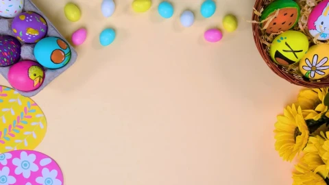 Stock Video Happy Easter Title Video Animated Wallpaper - Free Live Wallpaper