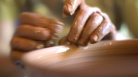 Stock Video Hands Working On Pottery Animated Wallpaper - Free Live Wallpaper