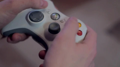 Stock Video Hands Playing With A Video Game Controller Animated Wallpaper - Free Live Wallpaper
