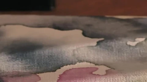 Stock Video Hands Painting A Canvas With Watercolor Animated Wallpaper - Free Live Wallpaper
