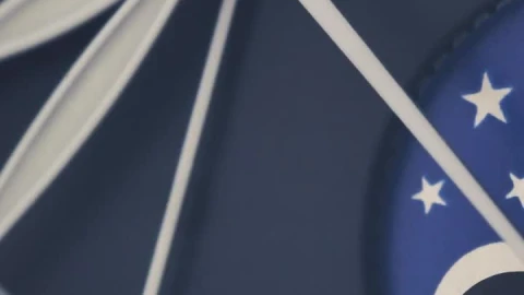 Stock Video Hands On A Blue Clock Animated Wallpaper - Free Live Wallpaper