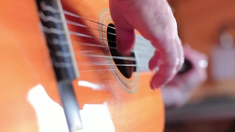 Stock Video Hands Of A Person Playing The Guitar Animated Wallpaper - Free Live Wallpaper