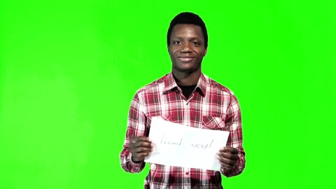 Stock Video Language Thank You Sign And A Green Screen Animated Wallpaper - Free Live Wallpaper