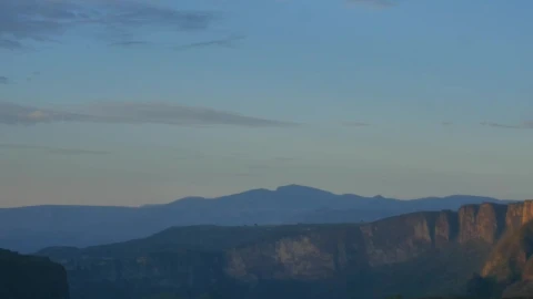 Stock Video Landscape With Mountains At Sunset Animated Wallpaper - Free Live Wallpaper