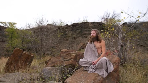 Stock Video Man In A Trance For His Meditation Animated Wallpaper - Free Live Wallpaper