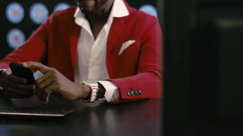 Stock Video Man In A Red Suit Animated Wallpaper - Free Live Wallpaper
