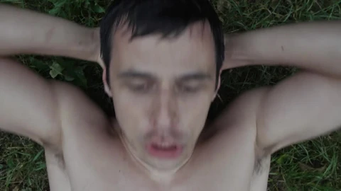 Stock Video Man Doing Abs Exercise Top Shot Animated Wallpaper - Free Live Wallpaper