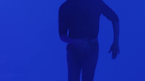 Stock Video Man Dancing Under Changing Lights Animated Wallpaper - Free Live Wallpaper