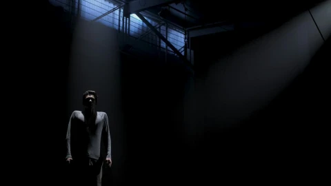 Stock Video Man Dancing In The Dark Animated Wallpaper - Free Live Wallpaper