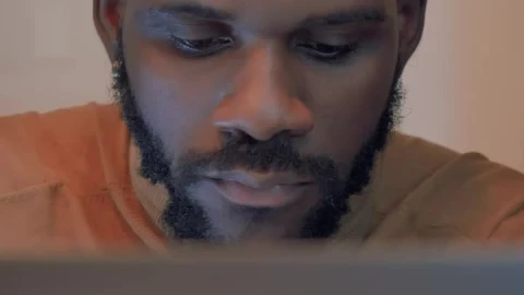Stock Video Man Closes His Laptop After Work Animated Wallpaper - Free Live Wallpaper