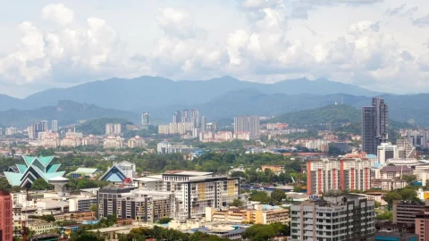 Stock Video Malaysia Cityscape At Daytime Animated Wallpaper - Free Live Wallpaper