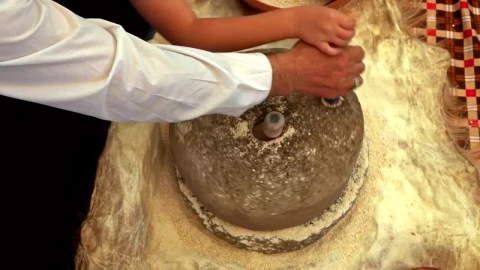 Stock Video Making Wheat Flour In A Rotating Stone Animated Wallpaper - Free Live Wallpaper