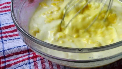Stock Video Making Custard In A Bowl Animated Wallpaper - Free Live Wallpaper