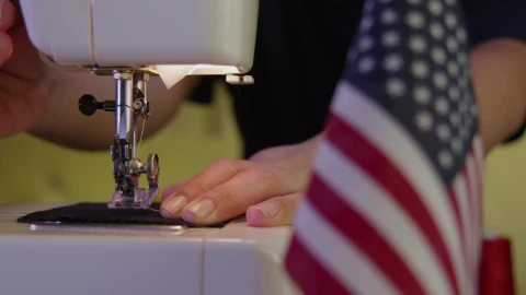 Stock Video Making An American Flag Animated Wallpaper - Free Live Wallpaper