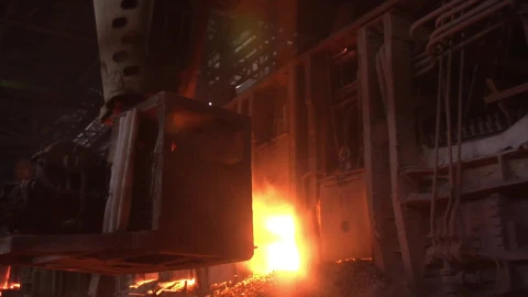 Stock Video Machine Working On A Metallurgic Factory Animated Wallpaper - Free Live Wallpaper