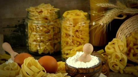 Stock Video Macaroni And Flour Presentation Animated Wallpaper - Free Live Wallpaper