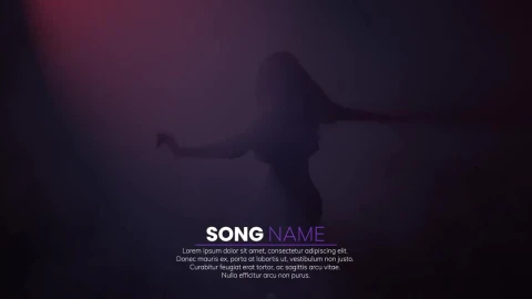 Stock Video Lyrics Lower Third Animated Wallpaper - Free Live Wallpaper