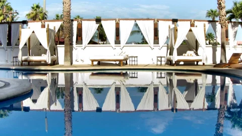 Stock Video Luxury Swimming Pool Animated Wallpaper - Free Live Wallpaper